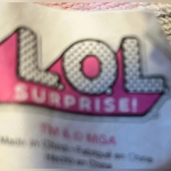 L.O.L. Surprise Soft Cotton Hooded Bath Towel Wrap, 24” x 50”, Pink - Picture 3 of 4